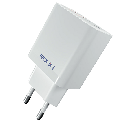 Ronin Voltedge R-6055 Auto Charger – Multi-Device Fast Charging Wall Adapter with Auto ID