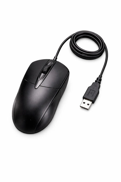 S012 Wired Optical Mouse — 1200 DPI, USB plug & play, simple and reliable everyday use.