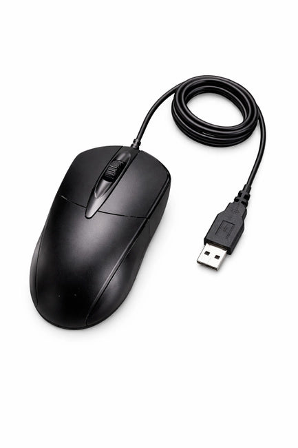 S012 Wired Optical Mouse — 1200 DPI, USB plug & play, simple and reliable everyday use.