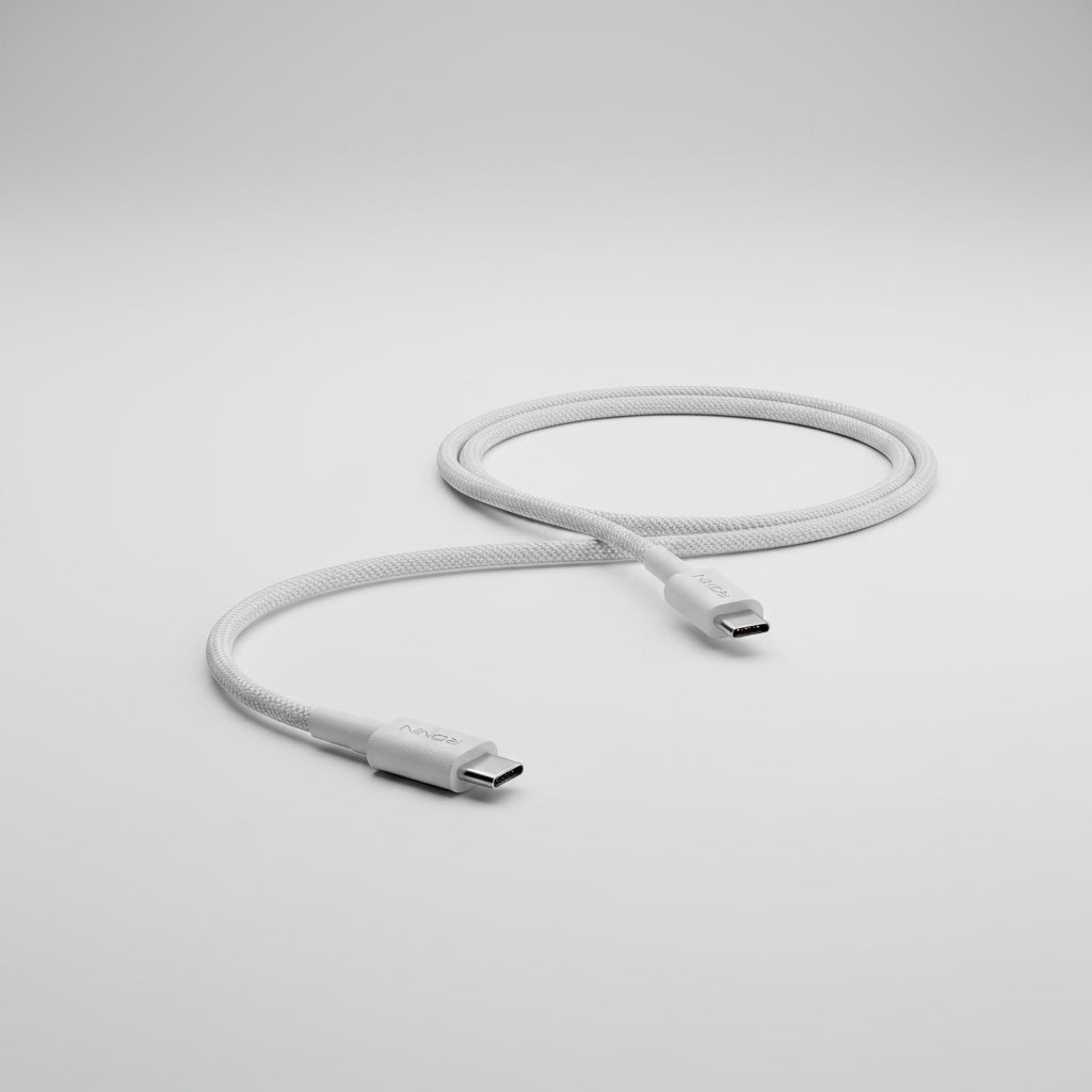 Ronin R-2040 Type-C to Type-C Cable – Braided Fast Charging & Data Sync Cable
