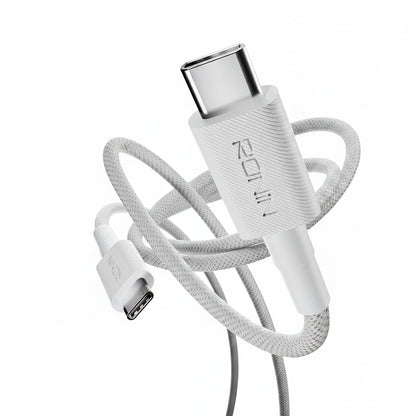 Ronin R-2040 Type-C to Type-C Cable – Braided Fast Charging & Data Sync Cable