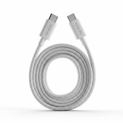 Ronin R-2040 Type-C to Type-C Cable – Braided Fast Charging & Data Sync Cable