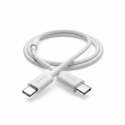 Ronin R-2040 Type-C to Type-C Cable – Braided Fast Charging & Data Sync Cable