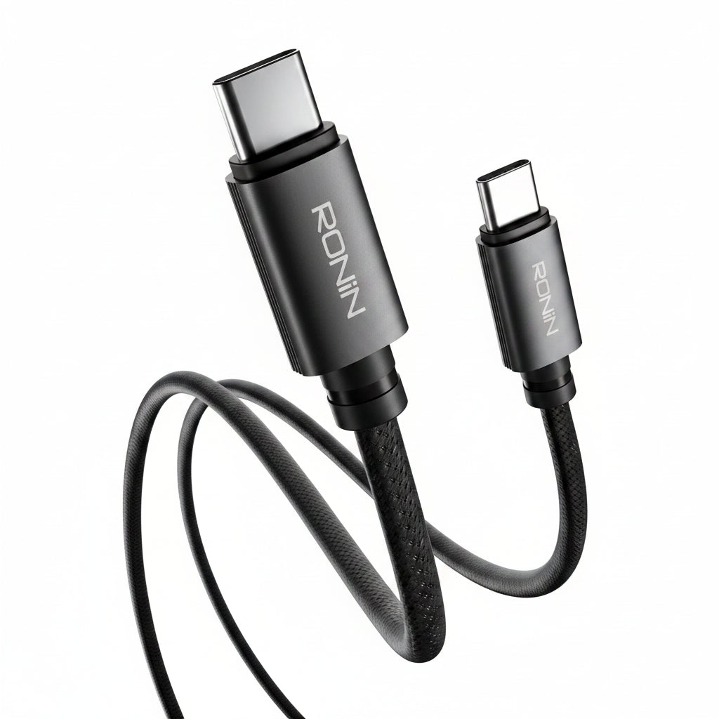 Ronin R-2050 Type-C to Type-C Cable – 240W Fast Charging, 2m Braided Cable