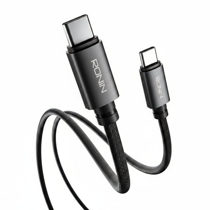 Ronin R-2050 Type-C to Type-C Cable – 240W Fast Charging, 2m Braided Cable