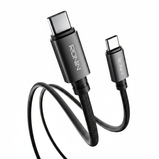 Ronin R-2050 Type-C to Type-C Cable – 240W Fast Charging, 2m Braided Cable