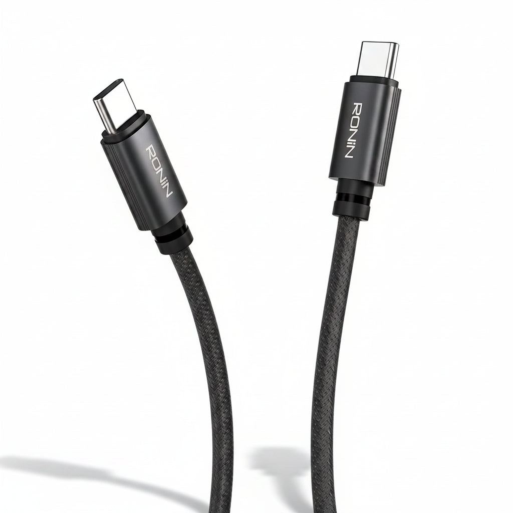 Ronin R-2050 Type-C to Type-C Cable – 240W Fast Charging, 2m Braided Cable
