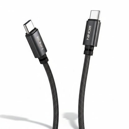Ronin R-2050 Type-C to Type-C Cable – 240W Fast Charging, 2m Braided Cable