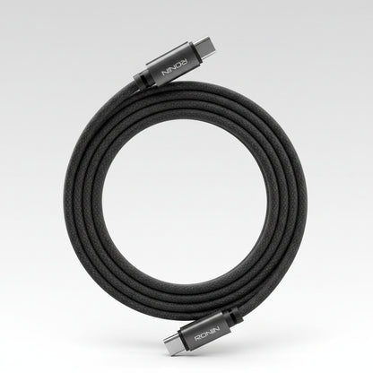 Ronin R-2050 Type-C to Type-C Cable – 240W Fast Charging, 2m Braided Cable