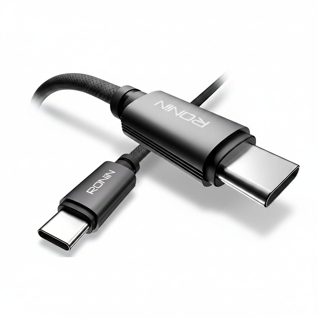 Ronin R-2050 Type-C to Type-C Cable – 240W Fast Charging, 2m Braided Cable