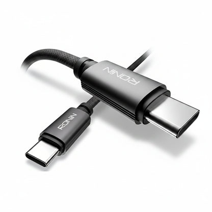 Ronin R-2050 Type-C to Type-C Cable – 240W Fast Charging, 2m Braided Cable