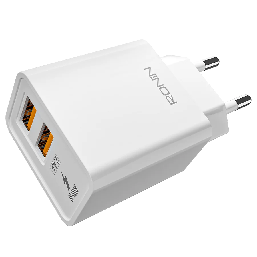 Encore Charger  2.4 Ampere charger with Cable | 2.4 Ampere USB Ports
