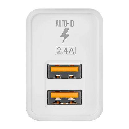 Encore Charger  2.4 Ampere charger with Cable | 2.4 Ampere USB Ports