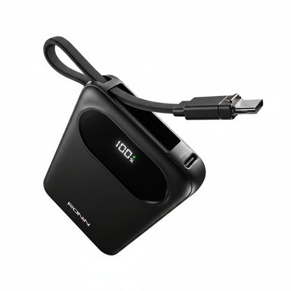 Ronin Pulse Power Bank – Portable Charger with Digital Display & Wrist Strap