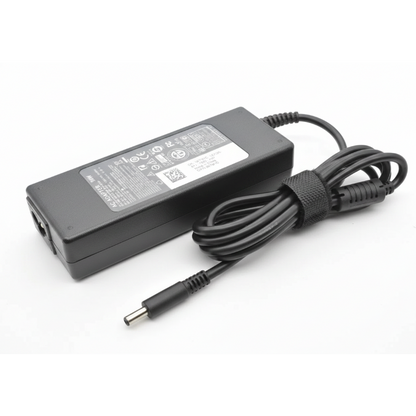 Dell Thin Pin Charger — replacement AC adapter with blunt round tip, universal input, reliable everyday charging.